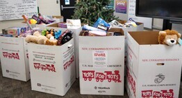 toys for tots boxes