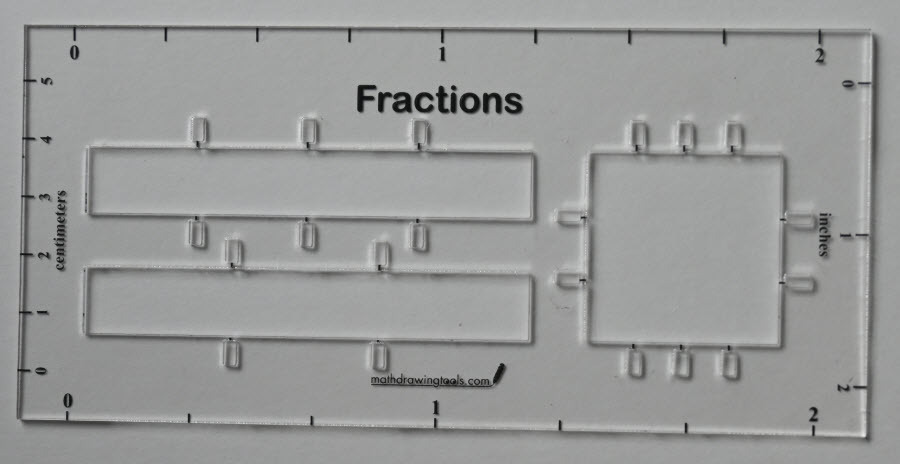 fractions drawing guide
